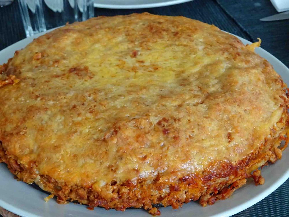 Tortilla lasagna