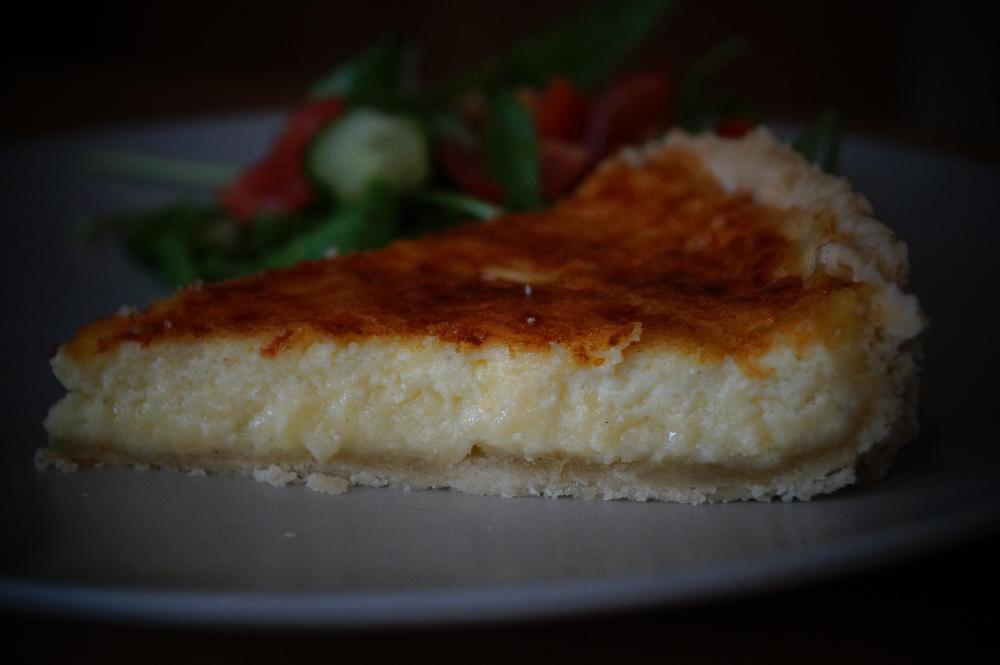Cheese pie (Västerbotten paj) picture