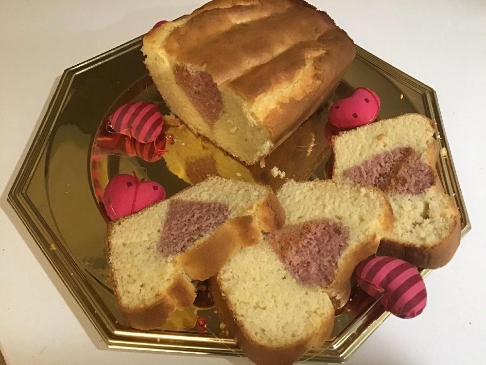 Valentine’s Day Heart Cake