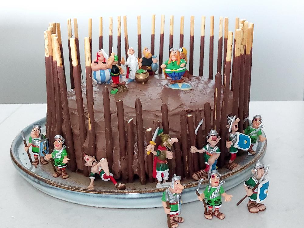 Asterix Chocolate Cake