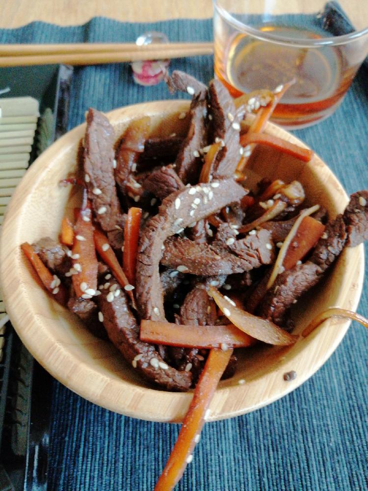 Beef Teryaki udon