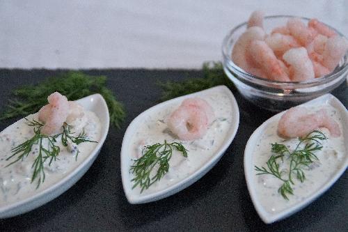 Scandinavian Shrimp salad picture