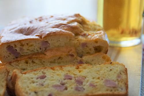 Salty Beer and Ham Cake