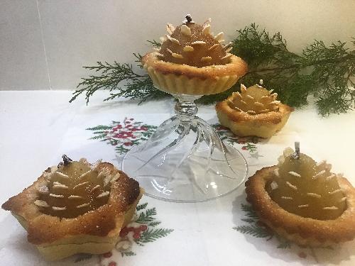 Christmas tree tart picture
