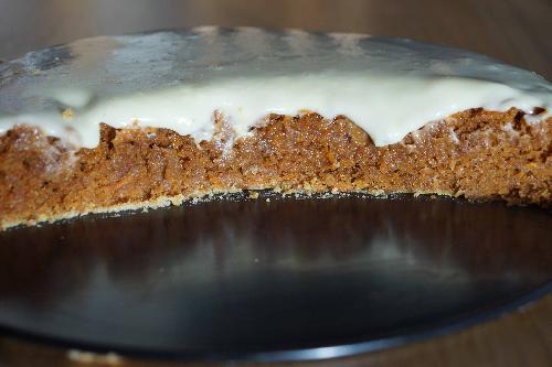 Swedish carrot cake picture
