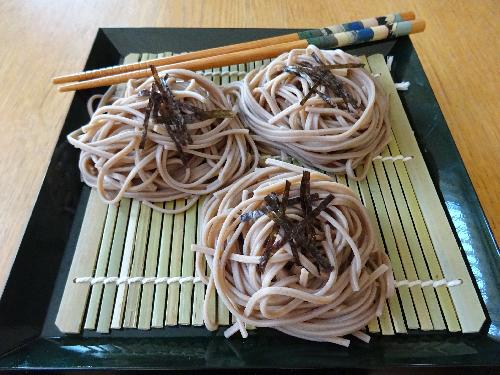 Cold Japanese Soba Noodles picture