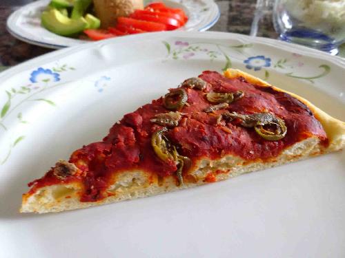 Pizza with anchovies picture
