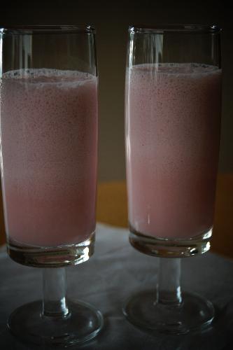 Strawberry milkshake picture