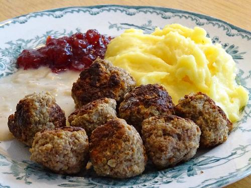 Swedish meatballs "Köttbullar" picture